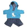 Dinosaur Outfit with Tail and Hood for 16 Plush Animals Teddy Bear Clothes Stuffed Animal Costume Dress Up view 2