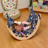 Montessori Climbing Arch | Wooden Rocker Dome for Kids | Mid Size Climbing Arch for Toddler | Waldor Wooden Climbing Rocker | Indoor Playground for Kids (Jungle) view 4