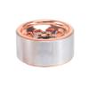 1.0" Beadlock Wheel Rim Deep Dish Stamped Steel Hub for 1/18 1/24 RC Crawler Car Axial SCX24 AX24 TRX4M TRX4-M Upgrade Parts(12g Brass Clamp Ring) view 4
