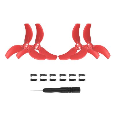 ABZEKH Drone Accessories for 4pcs Propellers for DJI Avata 2 3032S Blade Props Light Weight Wing Fans for Screw Replacement Parts for Avata 2 Drone Accessory(2 Pair Red)