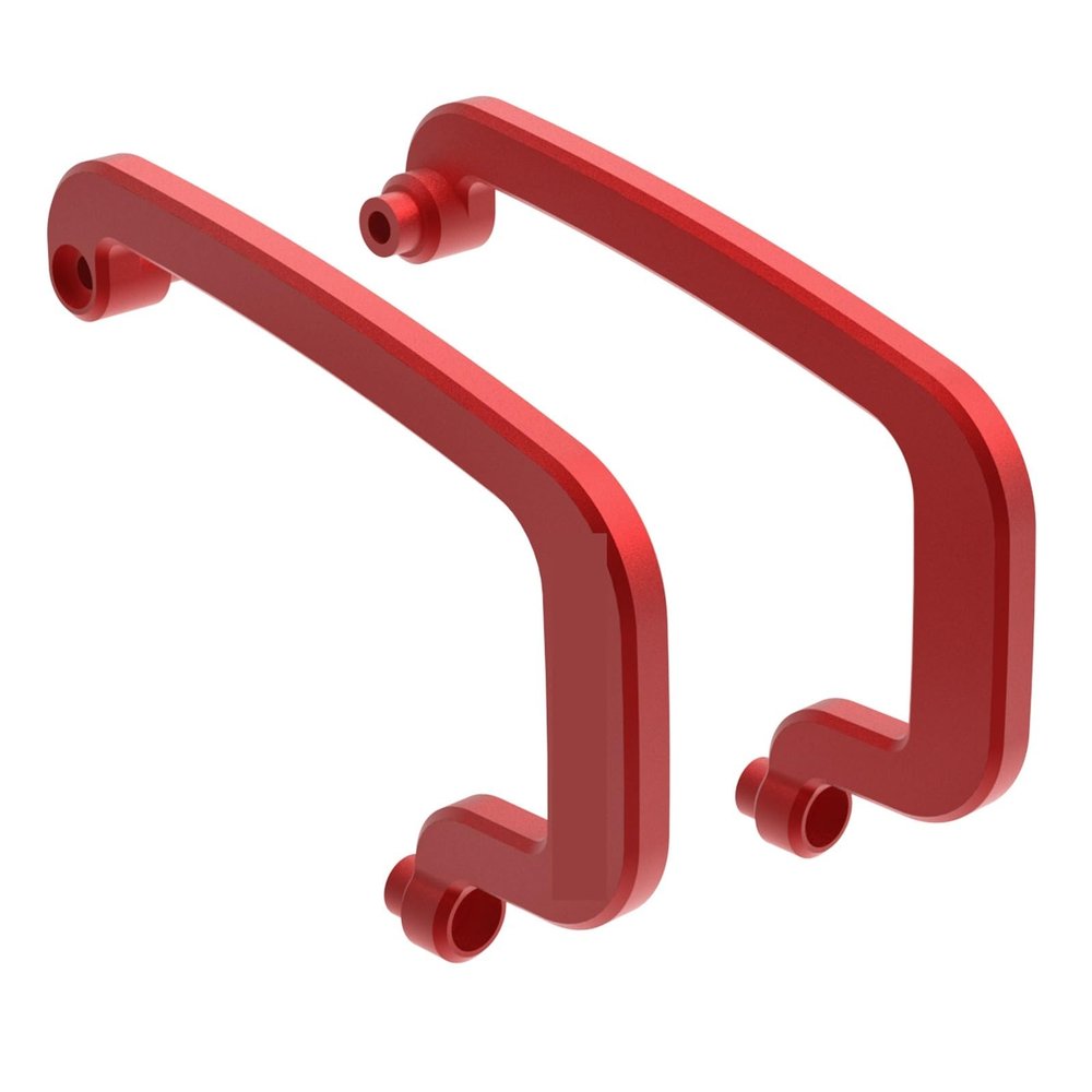ABZEKH Drone Accessories for Aluminum Alloy for Gimbal Lens Bumper for DJI Avata 2 Motor Cover Anti-Collision Top Protective Bars Landing Gear for Avata 2 Drone(Bumper Red)