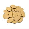 52mm x 90mm Oval MDF Wood Bases (5) Laser Cut Crafts FAST SHIPPING US SELLER view 1