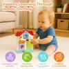 COO & CRADLE Montessori Busy Board for Toddlers 1-3 - Preschool Sensorial Activity for 1+ Year Old - Baby 6-12 Months - Kids Toddler Sensory Board | Educational Switch Toy for Fine Motor Skills view 2