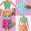 Play-Doh Barbie Pearls and Bows Accessory Pack, 4 Refill Pattern Sheets of Modeling Compound, 8 Fashion Accessories, Kids Arts and Crafts for Ages 5+ view 2