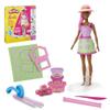 Play-Doh Barbie Garden Party Designer Doll, Make Doll Clothes with Modeling Compound & 10 Fashion Accessories, Arts & Crafts for Girls & Boys 5+ (Amazon Exclusive) view 1