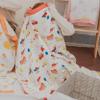 100% Cotton Muslin Baby Blanket | Soft & Breathable 6-Layer Swaddle & Receiving Blanket | Lightweight Quilt for Newborns, Infants & Toddlers | Gender-Neutral (Vroom Vroom) view 2
