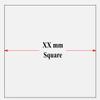 40mm Square x10 MDF Wooden Bases Laser Cut Blanks Crafts FAST SHIPPING US SELLER view 2