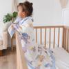 100% Cotton Muslin Baby Blanket | Soft & Breathable 6-Layer Swaddle & Receiving Blanket | Lightweight Quilt for Newborns I Hopping Cosmic view 2