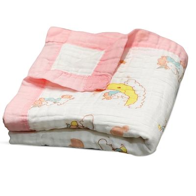100% Cotton Muslin Baby Blanket | Soft & Breathable 6-Layer Swaddle & Receiving Blanket | Lightweight Quilt for Newborns, Infants & Toddlers | Gender-Neutral (Llama Love)