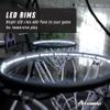 Atomic Gold Basketball Shootout Legend - Bright LED Rims - Quick Connect Construction Frame - Convenient Storage - 4 Rubber Basketballs, Inflating Pump, and Needle Included view 4