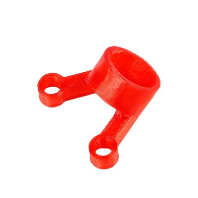 2Pcs 3D Printed Printing Antenna Seat Fixed Holder for Foxeer V2 Antenna SMA/RPSMA/UFL/MMCX Port for FPV Racing Plane(Red Color)