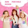 2026 Newest Mini Karaoke Machine for Kids Girls & Boys - Portable Bluetooth Speaker with 2 Wireless Microphones - Kids Birthday Gifts for Ages 4-10 - Kids' Instrument Accessories - Rose Gold view 4
