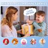2026 Newest Mini Karaoke Machine for Kids Girls & Boys - Portable Bluetooth Speaker with 2 Wireless Microphones - Kids Birthday Gifts for Ages 4-10 - Kids' Instrument Accessories - Black view 3