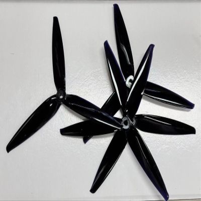Fit for Suitable Compatible with 7040 7.0x4.0 3 CW CCW Shaft (2 Pairs of 4 Colors)(Black)