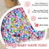Foam Ball Pit for Kid, Kids Soft Ball Pit,Kiddie Balls PoolIdeal Gift Toys for Children, 47 Inch,(Off-White) view 3