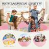 COZYTRAUM Foam Ball Pit for Kid, Kids Soft Ball Pit,Kiddie Balls PoolIdeal Gift Toys for Children, 47 Inch,Pink view 2