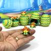 4pcs 3D Printed Mini Axolotl with Eggs, Articulated Mini Axolotl Fidget Toys, Executive Desk Toy, Home Decor MA001-YG view 4