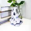 Clever Contraptions Triceratops Plaque 3D  Dinosaur Wall Decor for Home or Office (Sea Foam) view 3