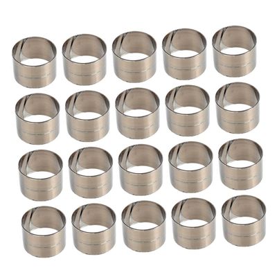 BCOATH 40pcs Diy Slap Bracelet Kit Stainless Steel Sheet Inserts for Boy Girl Crafting Fun and Safe Slap Bands for All Ages for Parties and Creative Projects