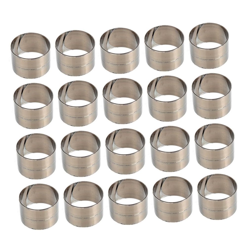 BCOATH 40pcs Diy Slap Bracelet Kit Stainless Steel Sheet Inserts for Boy Girl Crafting Fun and Safe Slap Bands for All Ages for Parties and Creative Projects
