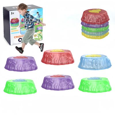 Light up Music Stepping Stones, Light up Step Stones, Light up Balance Stones, Light up Musical Stepping, Light up Musical Stepping Stones, Stepping Stones Light Up, Lightup Musical Stepping Stones (6 pieces)