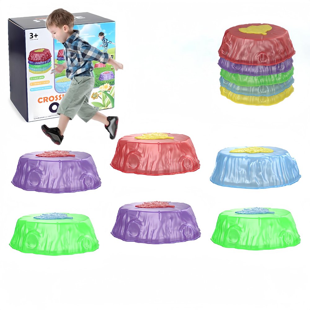 Light up Music Stepping Stones, Light up Step Stones, Light up Balance Stones, Light up Musical Stepping, Light up Musical Stepping Stones, Stepping Stones Light Up, Lightup Musical Stepping Stones (6 pieces)