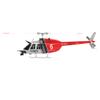 BrickCraftWorks RC ERA C138 1/33 Scale 206 Helicopter 2.4G 6CH No Aileron Helicopter with Altitude Hold, Indoor Outdoor RC Airplane Model Toys Gift (RTF Version) view 3
