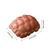 HEAIQI Desk Tea Pet Purple Sand Handmade Tea Pet Tortoise Shell Tea Play Tea Art Office Home Decoration Chinese Style Desktop Decoration Figurine Tea Set Accessories(A) view 2