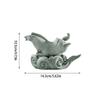 HEAIQI Desk Tea Pet Green Sandstone Horse Tea Pet Study Tea Play Decoration Home Kung Fu Tea Accessories Tea Tray Crafts Figurine Tea Set Accessories view 2