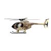 BrickCraftWorks MD500 C189 Little Bird Helicopter Model for Adults, 1/28 2.4G 4CH Single-Rotor Aircraft Model One-Key Takeoff and Landing (RTF Version/Camo) view 3
