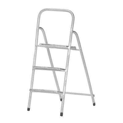 1/12 Miniature Step Ladder Metal Delicate Texture Mini 3 Step Ladder for Dollhouse Furniture Accessories White, Delicate Texture, DIY Decoration, Metal Material, Practical Items, (Silver)