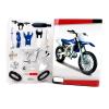 Collection 1/12 for Y-AMAHA YZ 450F Motorcycle Model Assembly Gift view 3
