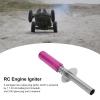 Alomejor Glow Plug Igniter Lightweight Compact RC Engine Starter for HSP 80103 Aircraft Ships (Rose) view 3