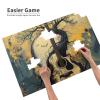 1000 Piece Jigsaw Puzzle Guitar Tree of Life yin yang Fantasy Art Colorful Wood Puzzle for Adults Teens Family Game Educational Toys Gifts view 4