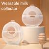 100ML Breastpump Milk Collector Silicone Breastfeeding Milk Saver Nipple Protector Wearable Leakproof view 2