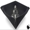 (6) Weighty Zinc Alloy Dice with Storage Pouch AMD Dice Rolling Felt Tray view 1