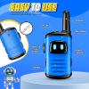 Kids Walkie Talkies Toys for Boys: 3 Pack Robots Walkies Talkies Kids Easter Birthday Gifts for 3 4 5 6 7 Year Old Boys Girls Toys Age 3-6 5-7 Year Old Boy Girl Basket Stuffers Outdoor Camping view 3
