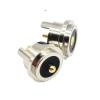 HFHYDZSW 1/5sets 2Pin Pogo Pin Connector 8mm 10A 36V Pitch Male Female Spring Loaded DC Power Socket(4sets,8mm 10A) view 2