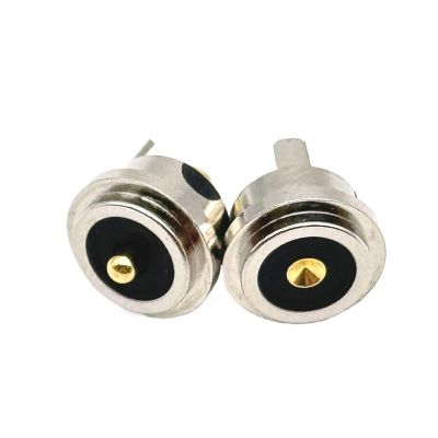 HFHYDZSW 1/5sets 2Pin Pogo Pin Connector 8mm 10A 36V Pitch Male Female Spring Loaded DC Power Socket(5sets,8mm 5A)