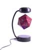 A&B1 Tabletop D20 Dice with LED Lights - 20-Sided Die for D&D Decoration, Cosplay, and Fantasy Gaming (Red) view 1