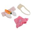 3 Piece Set Duck P Toy Clothes Washable P P Duck Clothing DIY Match Cartoon Stuffed Duck Clothing for Kids Type G from to Clothes and Pouches This Set Includes Your Duck P Toy (F view 3