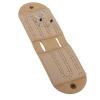 aqxreight Leather Cribbage Board G Set with Needle Lightweight Brown 2 Leather G Bag Scoreboard for Pepple Over 8 to This Leather G Bag Scoreboard Offers More Dozen Leather Cribbage Board view 3