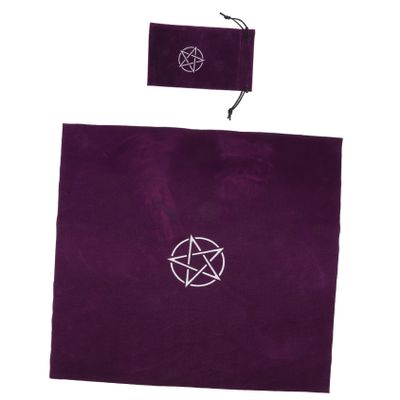 GLSTOY Oak Tarot Game Tablecloth Divination Desk Cloth Tarot Cards Tablecloth Altar Tapestry Divination Decor