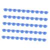 HOMOCONO 50pcs Aluminum Alloy Conical Washers Gasket for Models and Rc Aircraft Anti-Skid Smooth Surface Easy Installation Cool Color view 1