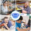 HOMOCONO 50pcs Aluminum Alloy Conical Washers Gasket for Models and Rc Aircraft Anti-Skid Smooth Surface Easy Installation Cool Color view 2