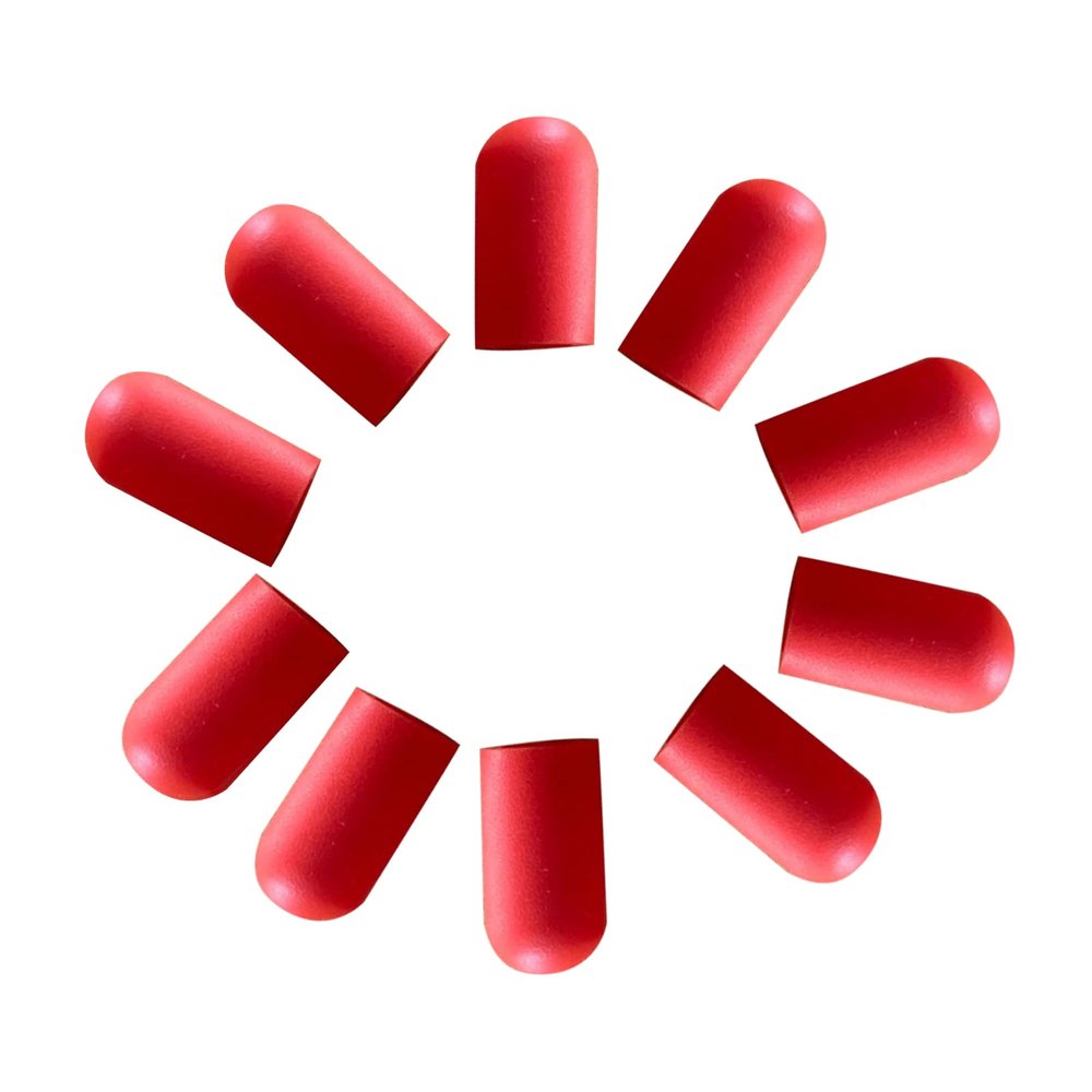 10pcs/lot Silicone For Head For Drum Stick Rubber Accessories Practical Musical Instrument Great