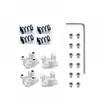 4 Pack Propeller Base Mount Compatible With Phantom 4 4 PRO 4 Advanced Propeller Adapter CW CCW Prop Mount Holder With Screws Tools(FOR DJI P4 PRO-ADV) view 1