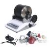 Professional Stone Rock Polisher, Rock Tumbler Kit, Electric Polisher Polishing Toy with Timing Buttons, Turn Rough Rocks Into Beautiful Gems, for Children Adults Gift view 1