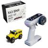 BrickCraftWorks 1/43 X43 2.4G RC Electric Mini Climbing Vehicle with Lights, Remote Control All-Terrain Truck Vehicle, RC Off-Road Car for Adults (RTR Version) view 1