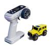 BrickCraftWorks 1/43 X43 2.4G RC Electric Mini Climbing Vehicle with Lights, Remote Control All-Terrain Truck Vehicle, RC Off-Road Car for Adults (RTR Version) view 2